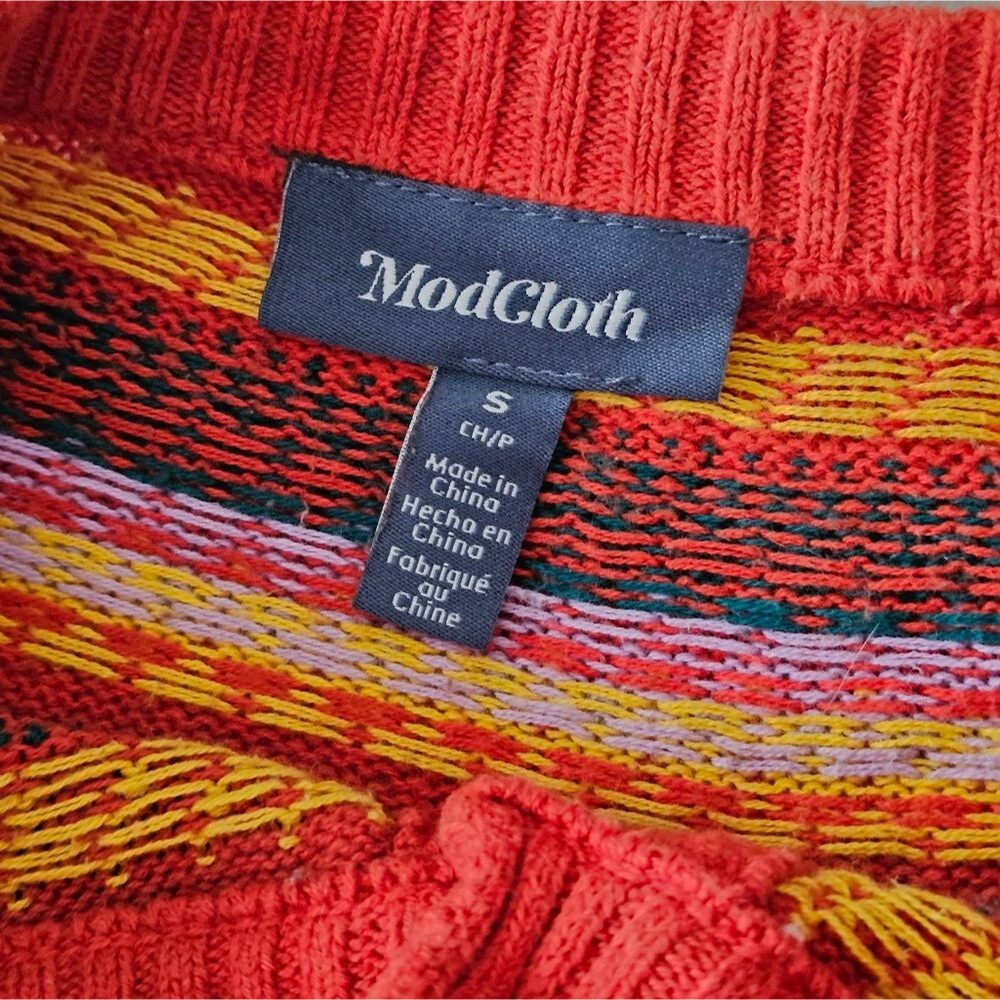 ModCloth Witches Candy Fair Isle Knit Cardigan - Picture 4 of 7